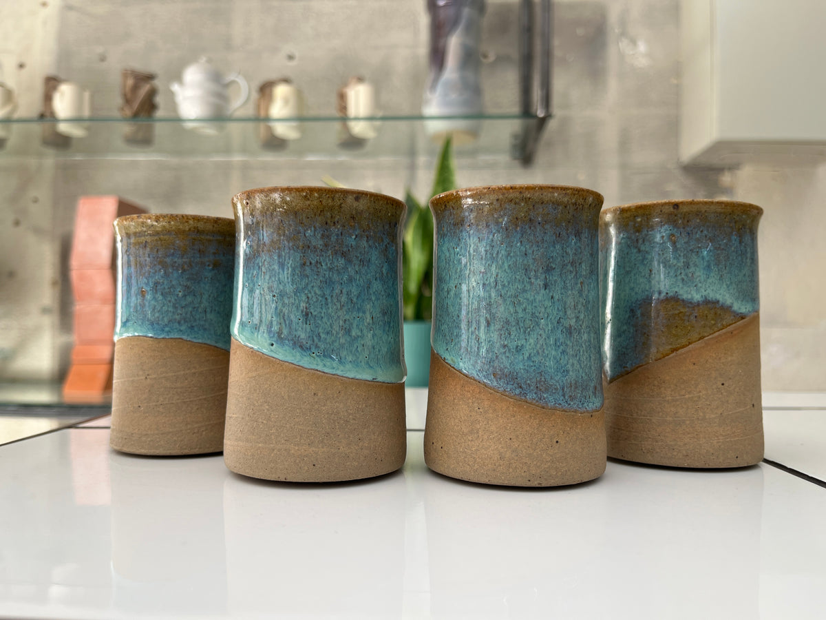 Vasos cerámica gres