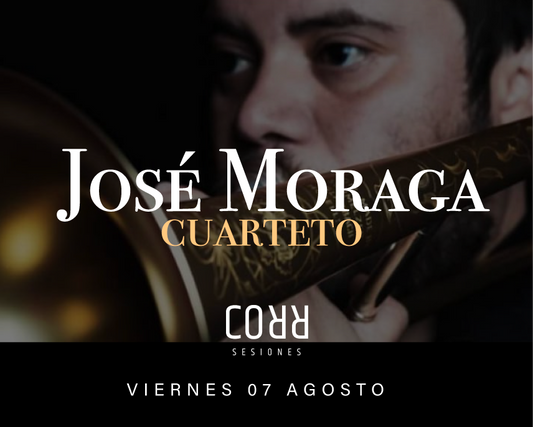 José Moraga Cuarteto sesiones corr en vivo viernes 7 agosto