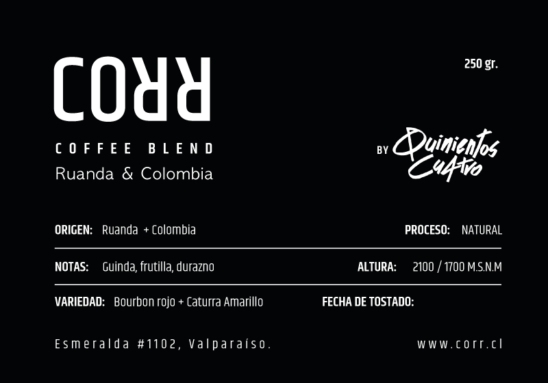 Coffee Blend Ruanda & Colombia
